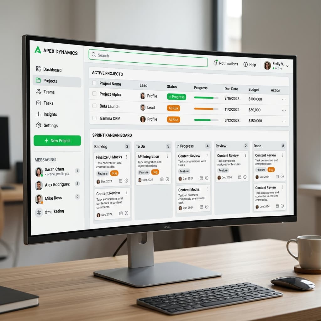 Optalflow Unified Workspace Dashboard